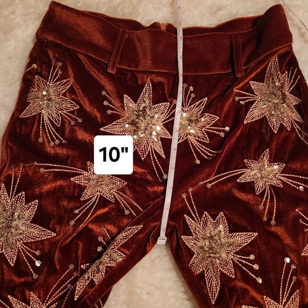 LENNI THE LABEL Chromatic Pants Rust S - Picture 11 of 13